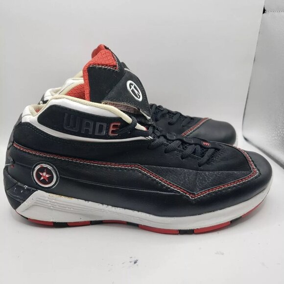 Converse Wade 3 Mid Black White Red - Size 7 - 101774 - Picture 1 of 8